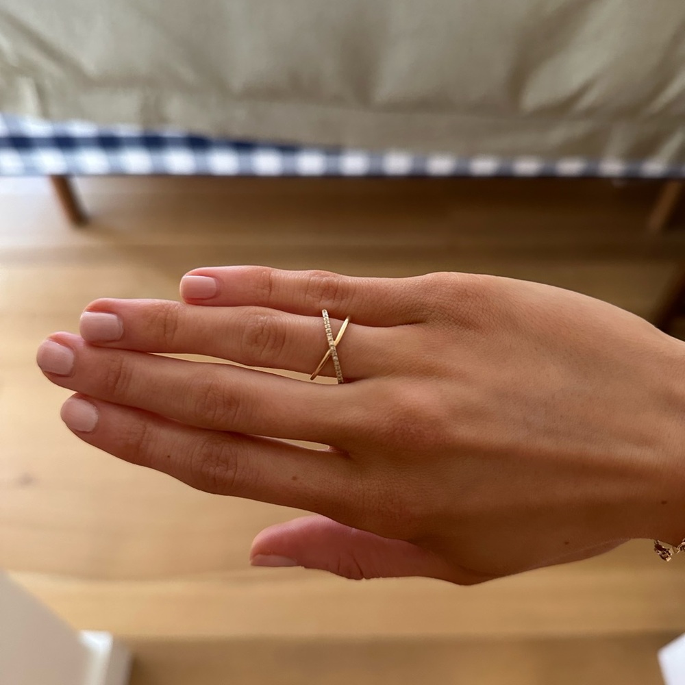 Gold and Diamond Ring